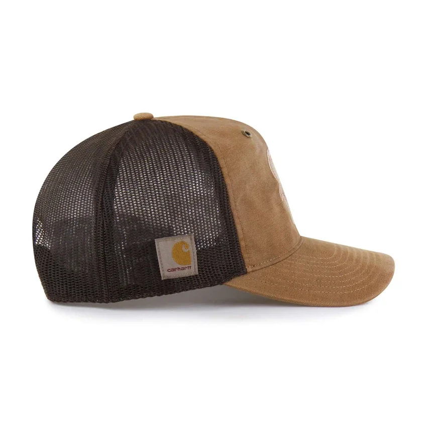 Gorra de camionero teñida de los Orioles de Baltimore '47, corte holgado