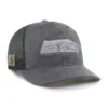 Gorra de camionero teñida de los Seattle Seahawks '47, corte holgado