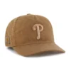 Gorra «Gorras Hitch» teñida de los Filis de Filadelfia, corte holgado, modelo '47