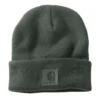 Gorro con parche a juego