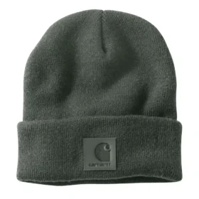 Gorro con parche a juego