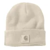 Gorro con parche a juego