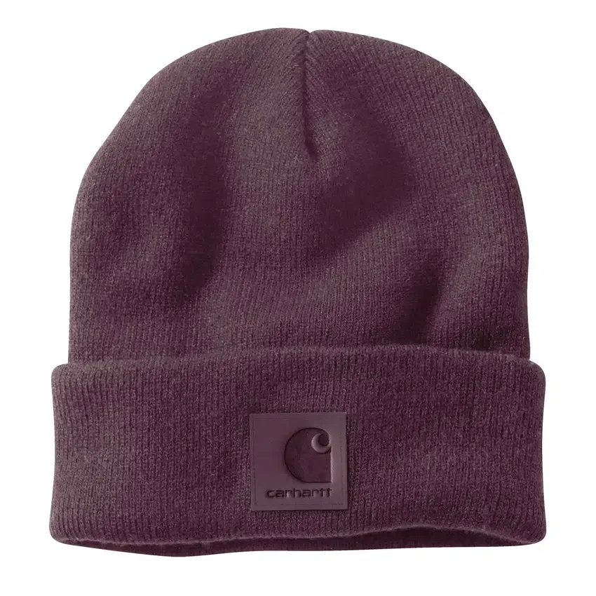 Gorro con parche a juego