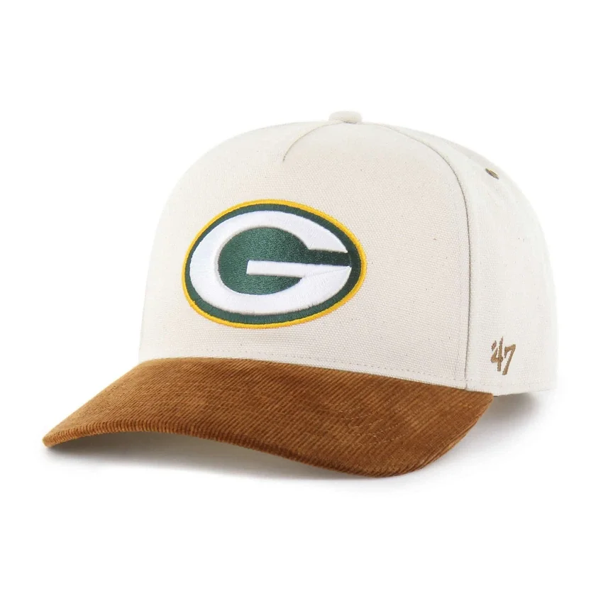 Green Bay Packers '47, corte holgado «Gorras Hitch» sin teñir