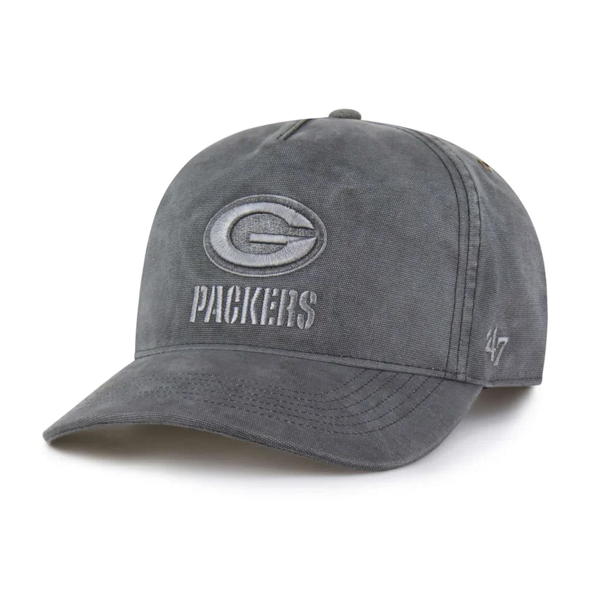 Green Bay Packers '47 Dyed, gorra tipo «Gorras Hitch» de corte holgado