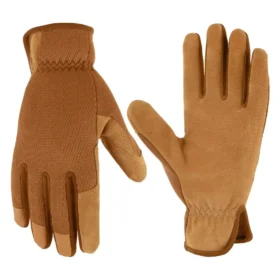Guantes de cuero para mujer de alta destreza