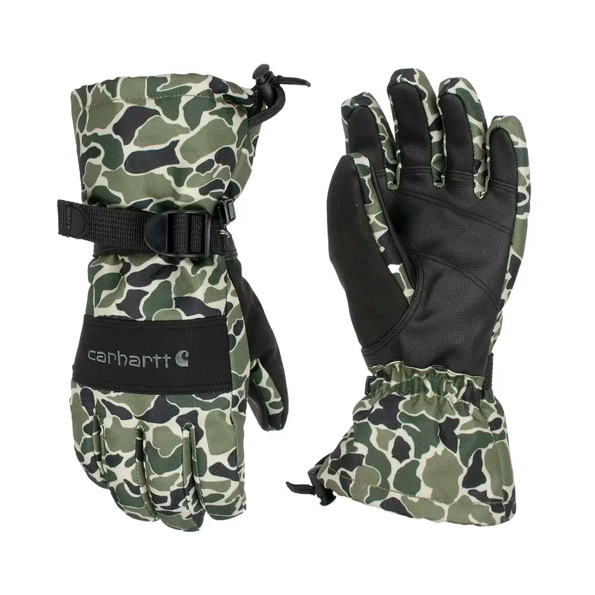 Guantes largos aislantes e impermeables para niños