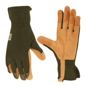 Guantes para mujer de gran destreza, con palma acolchada, sensibles al tacto y puño largo