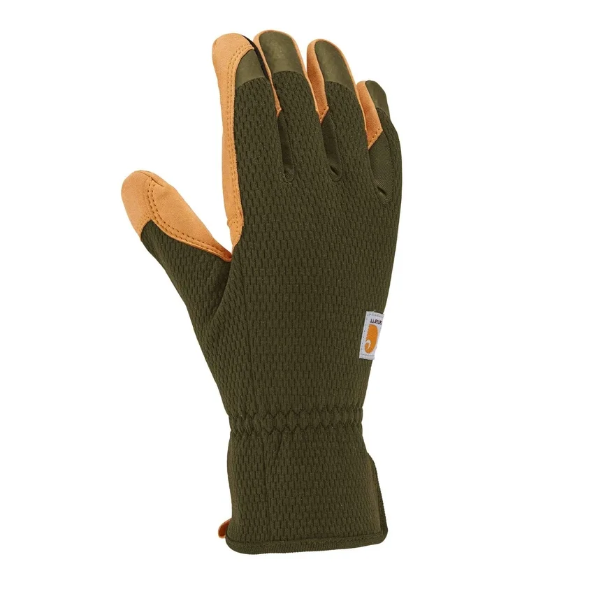 Guantes para mujer de gran destreza, con palma acolchada, sensibles al tacto y puño largo