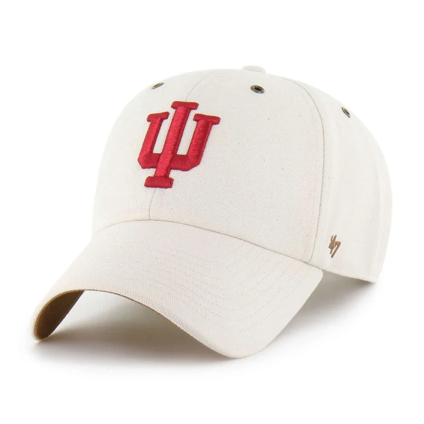 Indiana Hoosiers '47, sin teñir, Gorras Clean Up