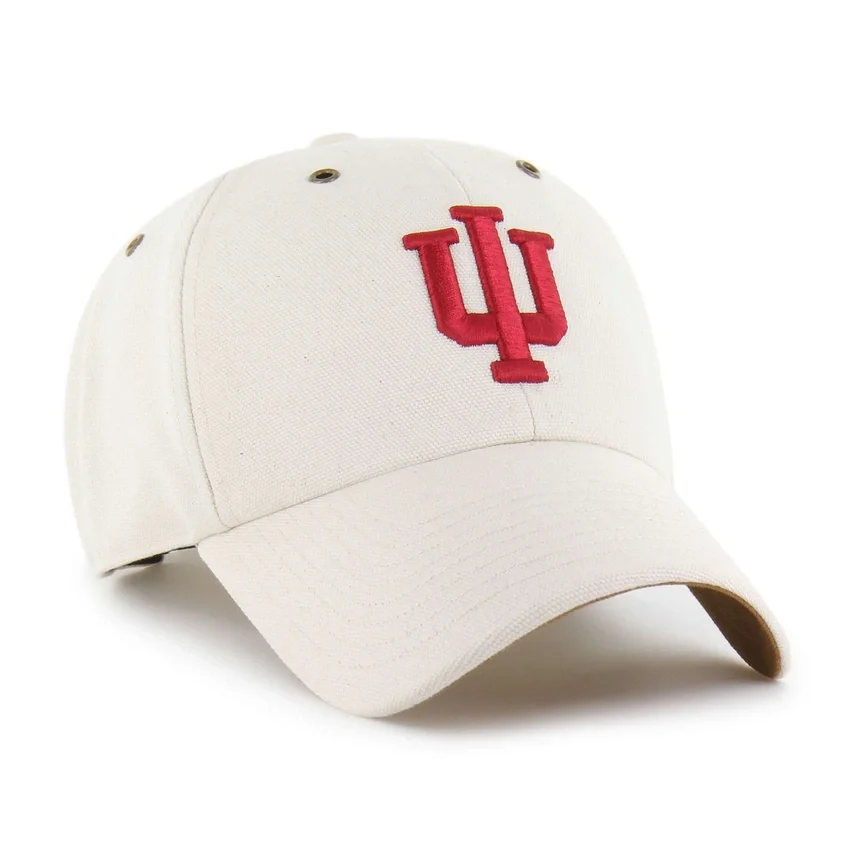 Indiana Hoosiers '47, sin teñir, Gorras Clean Up