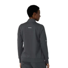 Jersey médico Rugged Flex® Rscu de media chaqueta con cremallera para mujer