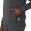 Jersey médico Rugged Flex® Rscu de media chaqueta con cremallera para mujer