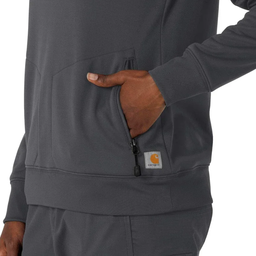 Jersey médico Rugged Flex® Rscu de media chaqueta con cremallera para mujer