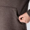 Jerséis de forro polar con cremallera de un cuarto y corte holgado para hombre