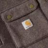 Jerséis de forro polar con cremallera de un cuarto y corte holgado para hombre