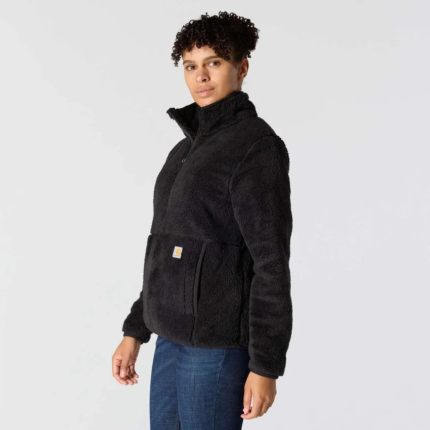Jerséis de forro polar de corte holgado para mujer
