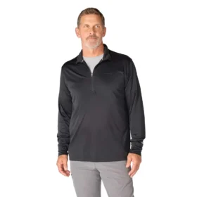 Jerséis de media cremallera para hombre Force Sun Defender UPF 50+ con tecnología de absorción de la humedad - Camisas de protección solar