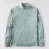 Jerséis de media cremallera para hombre Force Sun Defender UPF 50+ con tecnología de absorción de la humedad - Camisas de protección solar
