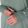 Jerséis de media cremallera para hombre Force Sun Defender UPF 50+ con tecnología de absorción de la humedad - Camisas de protección solar