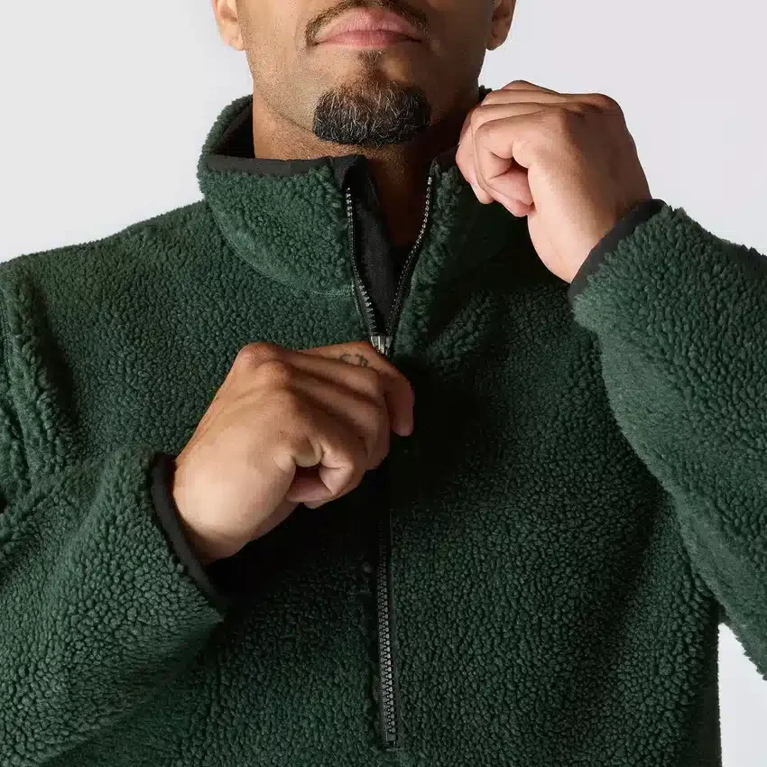 Jerséu de forro polar de corte holgado - Valoración de calidez 2