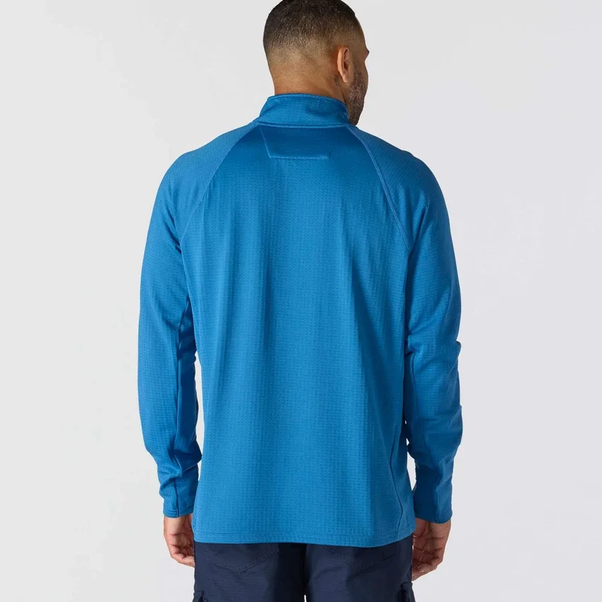 Jerséu de media cremallera para hombre Force, con forro polar y tecnología de absorción de la humedad