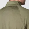 Jerséu de media cremallera para hombre Force, con forro polar y tecnología de absorción de la humedad