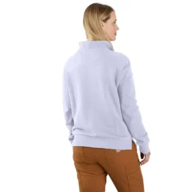 Jerséu ligero de Tencel con media cremallera para mujer
