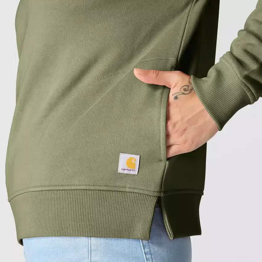 Jerséu ligero de Tencel con media cremallera para mujer