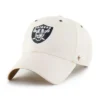 Las Vegas Raiders '47 Sin teñir Gorras Clean Up