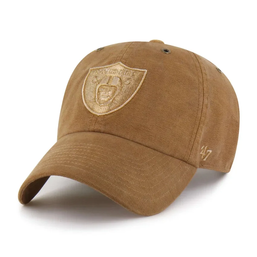 Las Vegas Raiders '47 Teñido Gorras Clean Up