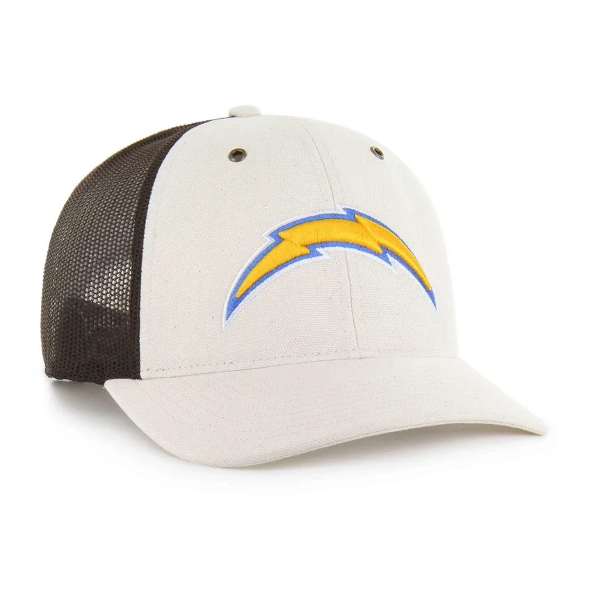Los Angeles Chargers '47 sin teñir, estilo «Gorras de camionero», corte holgado