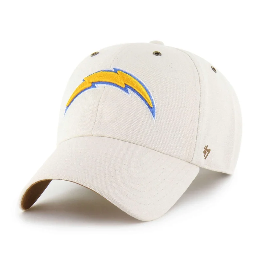 Los Angeles Chargers '47 sin teñir, Gorras Clean Up