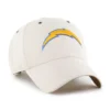 Los Angeles Chargers '47 sin teñir, Gorras Clean Up