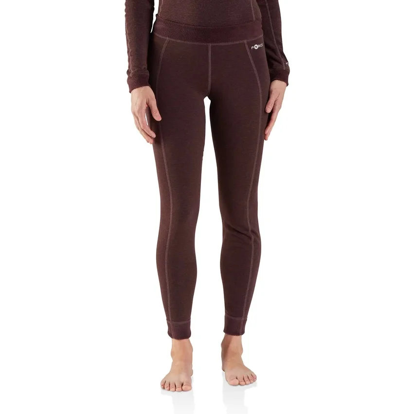 Mallas térmicas de primera capa para mujer - Carhartt Force® - Peso grueso - Forro polar de mezcla de lana sintética
