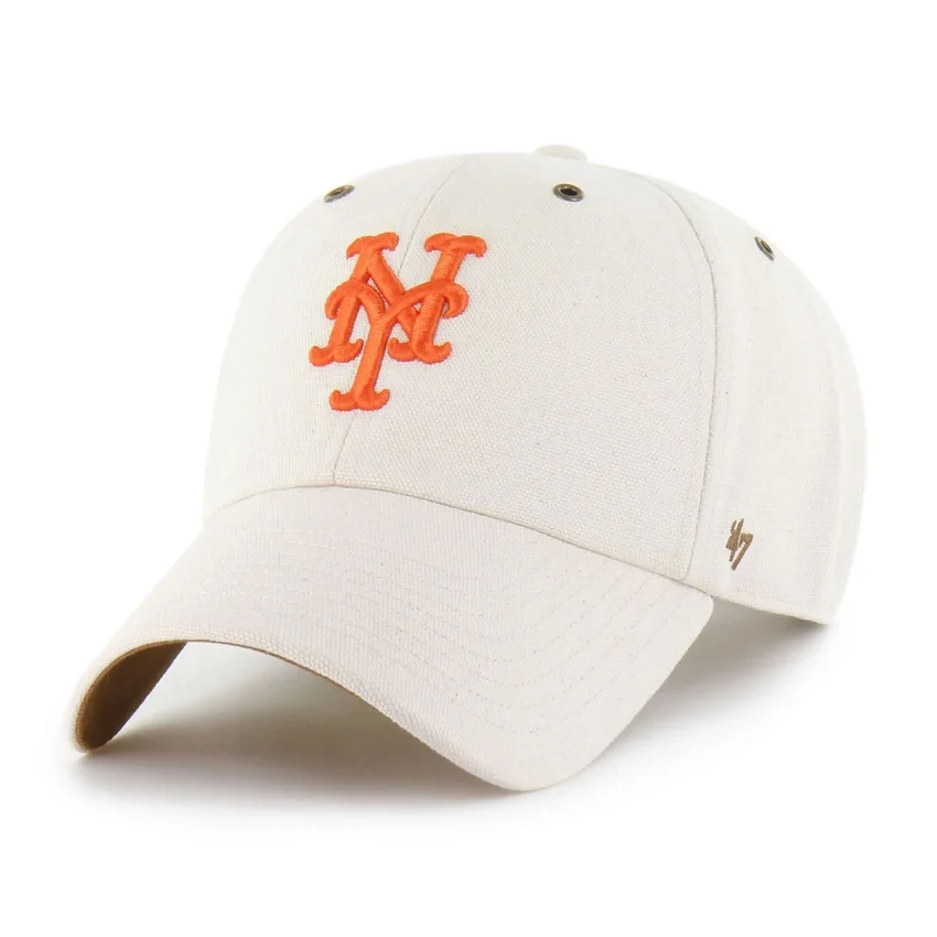 Mets de Nueva York '47, sin teñir, Gorras Clean Up