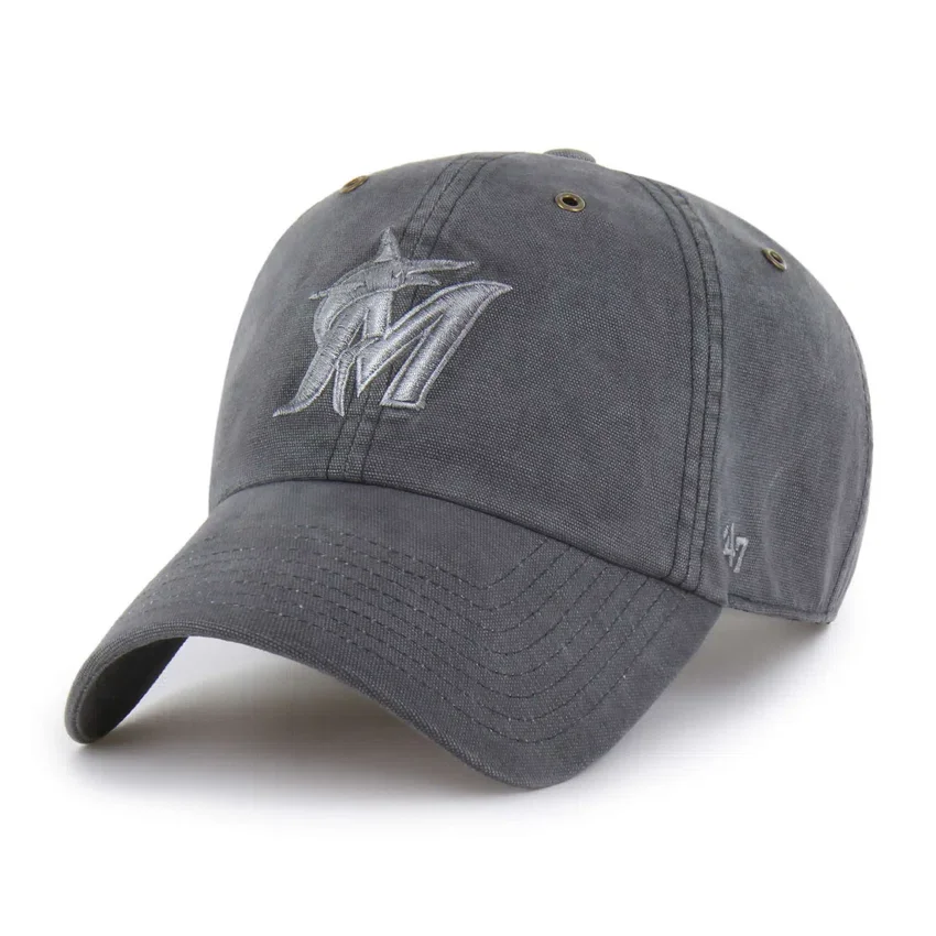 Miami Marlins '47 Teñida Gorras Clean Up
