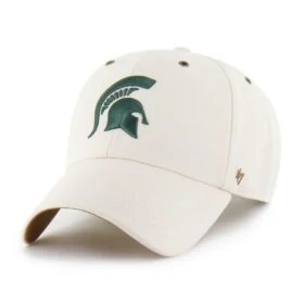 Michigan State Spartans '47, sin teñir, Gorras Clean Up