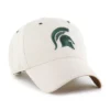 Michigan State Spartans '47, sin teñir, Gorras Clean Up
