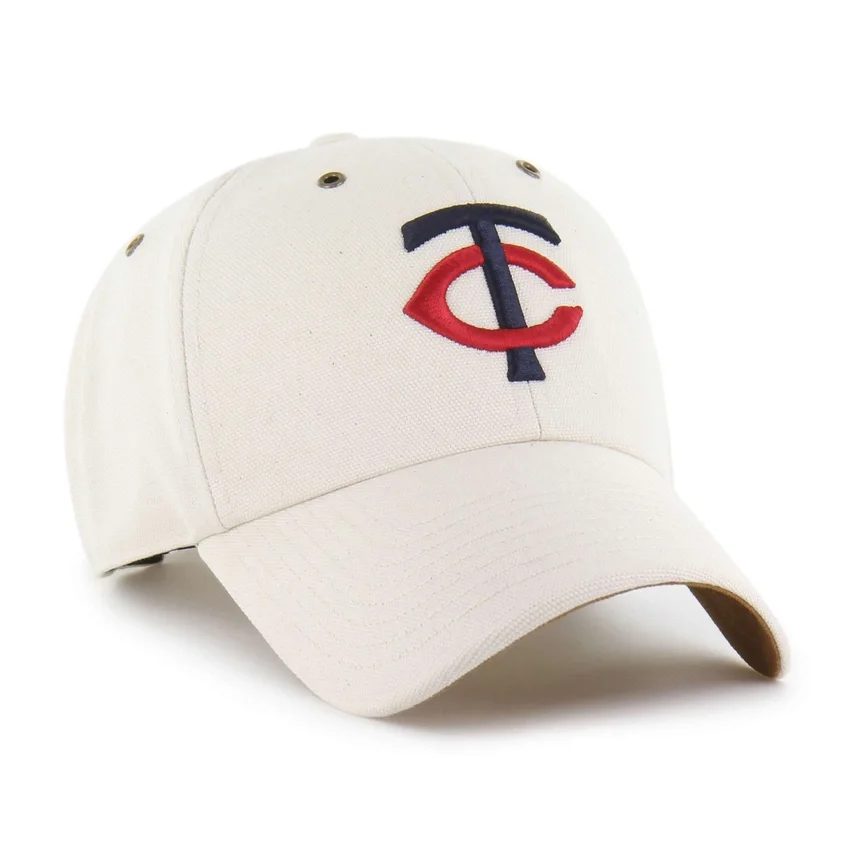 Minnesota Twins '47, sin teñir, Gorras Clean Up