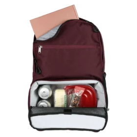 Mochila bolsa térmica con dos compartimentos aislados