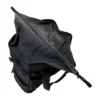 Mochila tipo tote convertible de nailon con cierre de cordón, 28 L