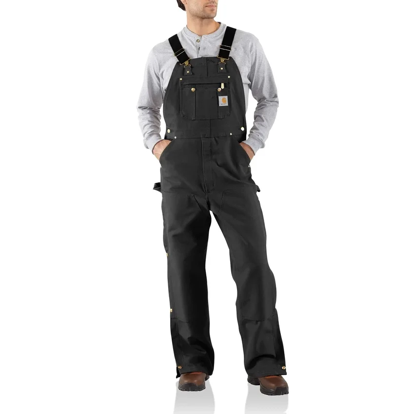 Mono de hombre de corte holgado con peto de Firm Duck