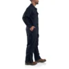 Mono de trabajo de sarga de corte holgado para hombre - Mono ignífugo