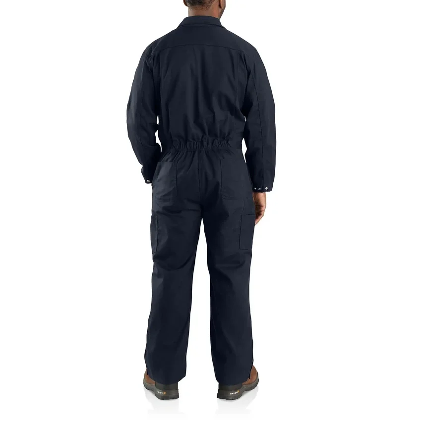 Mono de trabajo de sarga de corte holgado para hombre - Mono ignífugo