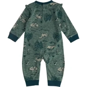Mono estampado con manguitos para niñas (bebé)