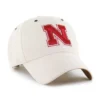 Nebraska Cornhuskers '47, sin teñir, «Gorras Clean Up»