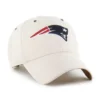 New England Patriots '47 sin teñir Gorras Clean Up