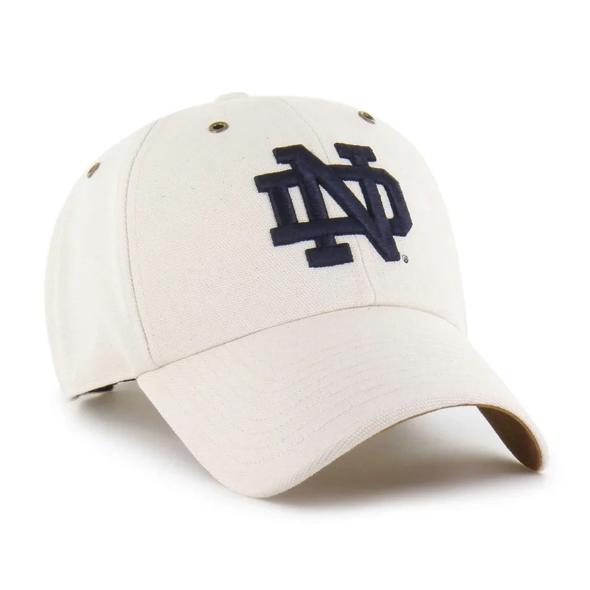 Notre Dame Fighting Irish '47, sin teñir, Gorras Clean Up