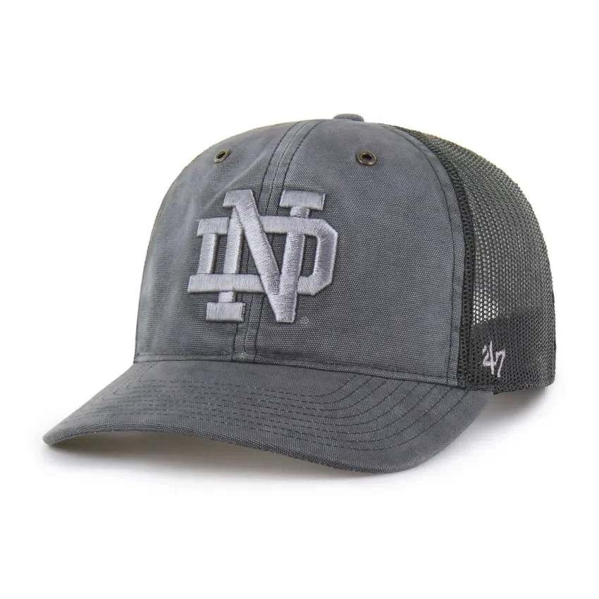 Notre Dame Fighting Irish, gorra de camionero teñida '47, corte holgado